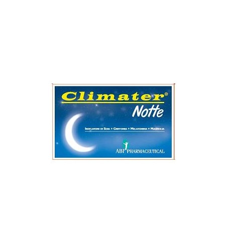 Abi Pharmaceutical Climater Notte 20 Compresse Orosolubili 600mg