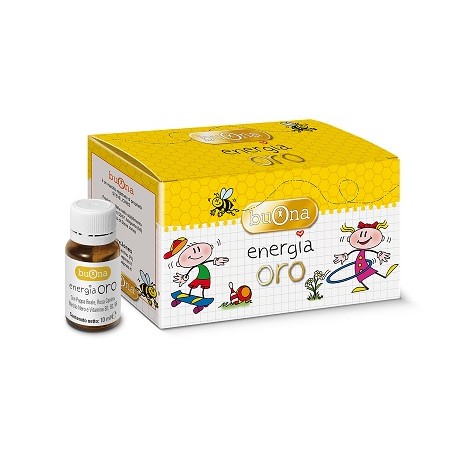 Buona Societa' Benefit Buona Energia Oro 10 Flaconcini Da 10 Ml