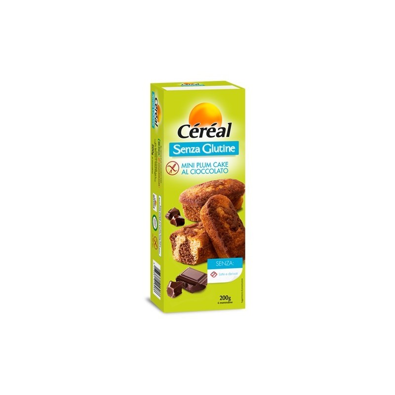 Nutrition & Sante' Italia Cereal Miniplumcake Gocce Cioccolato 200 G