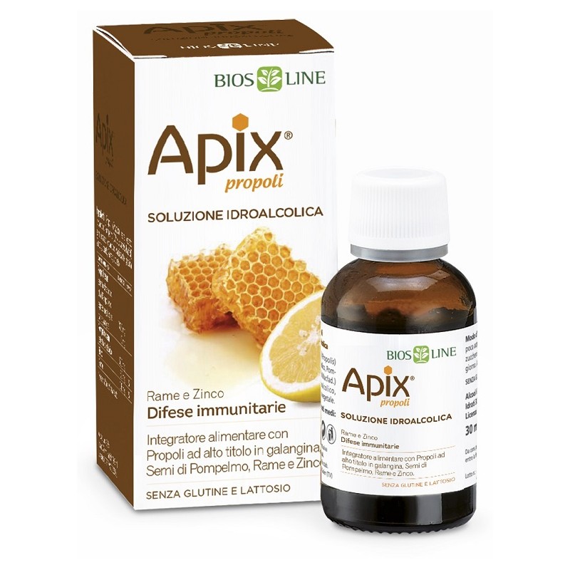 Bios Line Apix Propoli Soluzione Idroalcolica 30 Ml Biosline