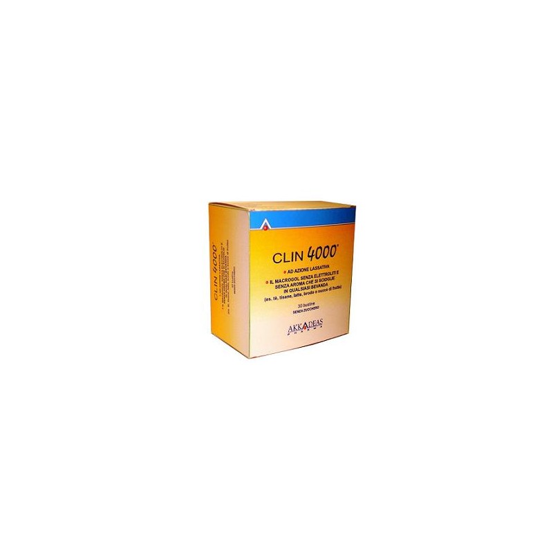 Ipsen Consumer Healthcare Clin 4000 Lassativo 30 Bustine Monodose 10 G