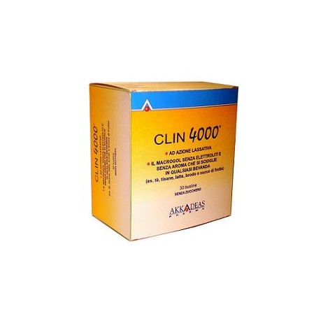 Ipsen Consumer Healthcare Clin 4000 Lassativo 30 Bustine Monodose 10 G