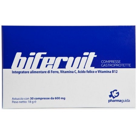 Bifervit Integratore di Ferro e Vitamine 30 compresse