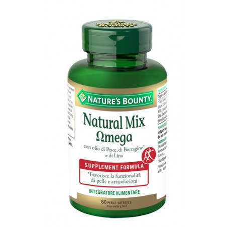 Nature's Bounty Natural Mix Omega 60 Perle