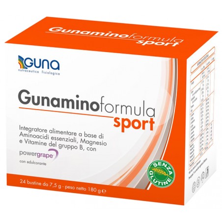 Gunaminoformula Sport 24 Buste 180 G