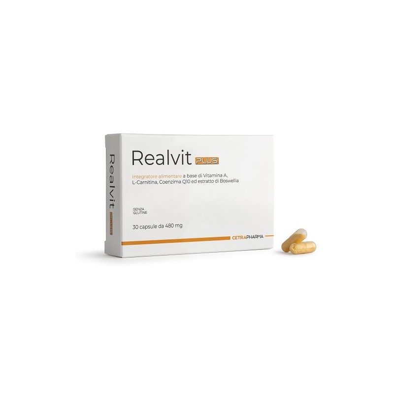 Cetra Pharma Realvit Plus 30 Capsule