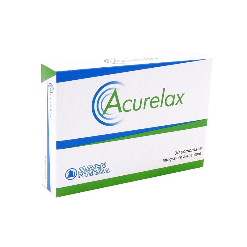 Maven Pharma Acurelax Integratore Alimentare 30 Compresse