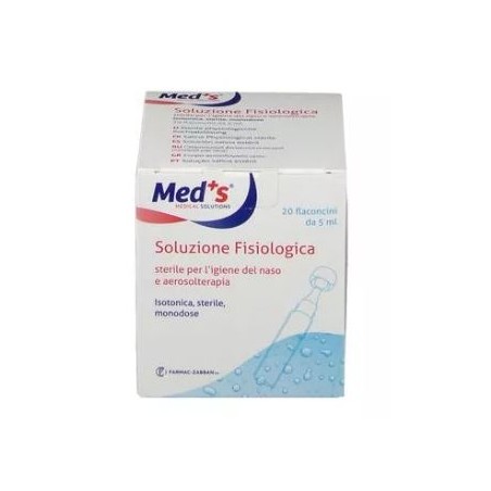 Farmac-zabban Soluzione Fisiologica Meds 20 Flaconcini Da 5 Ml