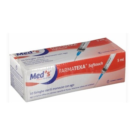 Farmac-zabban Siringa Meds 5 Ml 14 Gauge 10 Pezzi