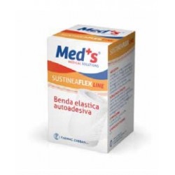 Meds Idealfex Benda Elastica Monouso Cotone/Nylon 8x450