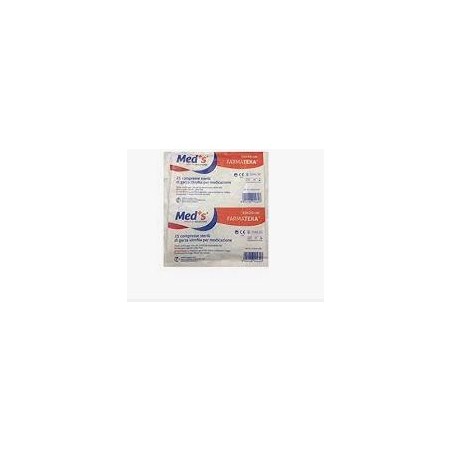 Farmac-zabban Garza Compressa Idrofila Meds Farmatexa 12/8 20x20cm 25 Pezzi