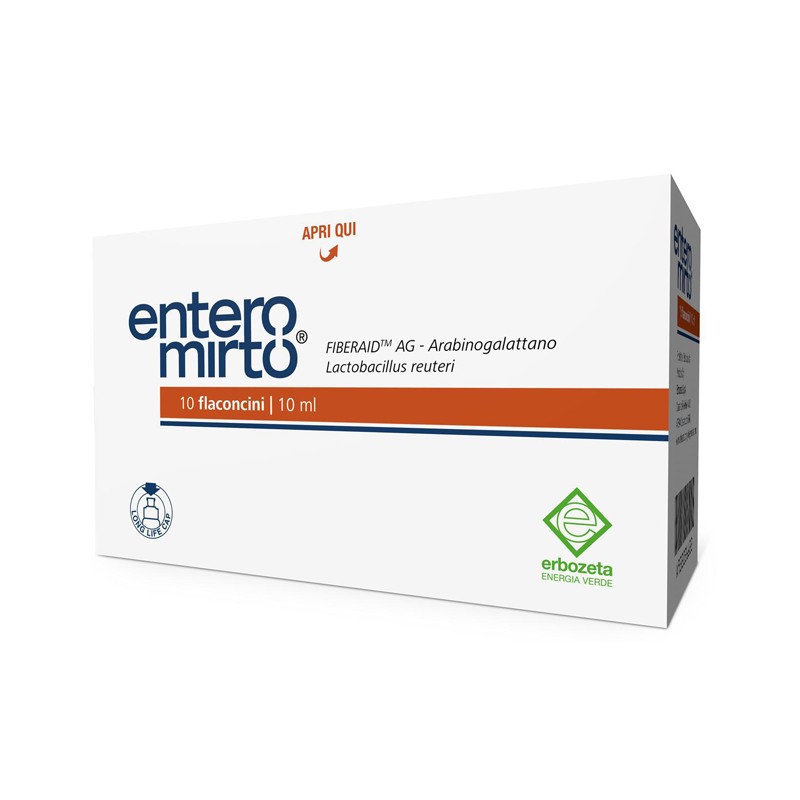 Erbozeta Entero Mirto 10 Flaconcini Da 10 Ml