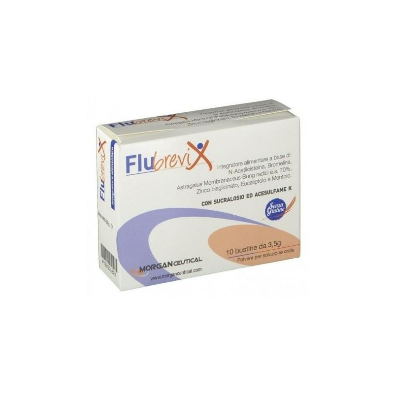 Morganceutical Flubrevix 10 Bustine 3,5 G