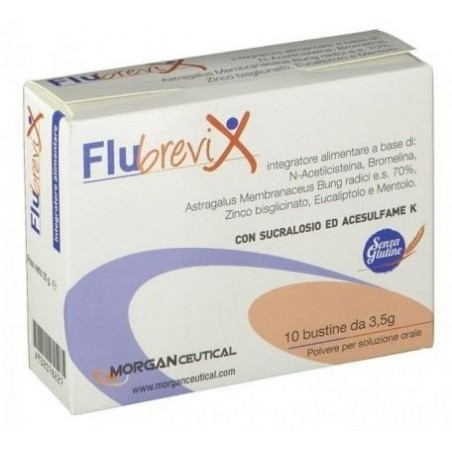 Morganceutical Flubrevix 10 Bustine 3,5 G