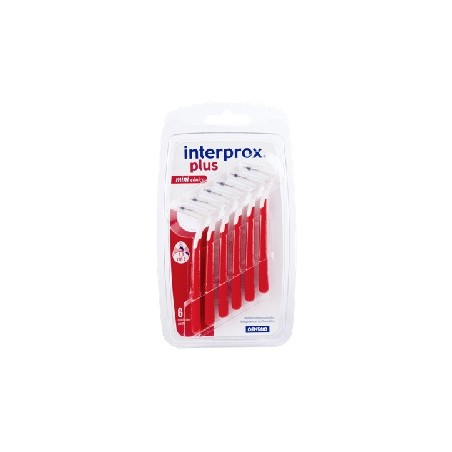 Dentaid Interprox Plus Miniconico Rosso 6 Pezzi