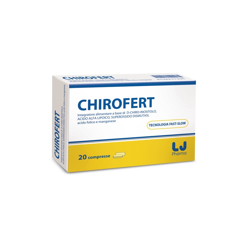 Farmitalia - Soc. Unipers. Chirofert 20 Compresse 22 G