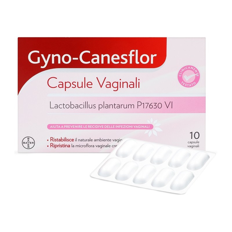 Bayer Gynocanesflor 10 Capsule Vaginali