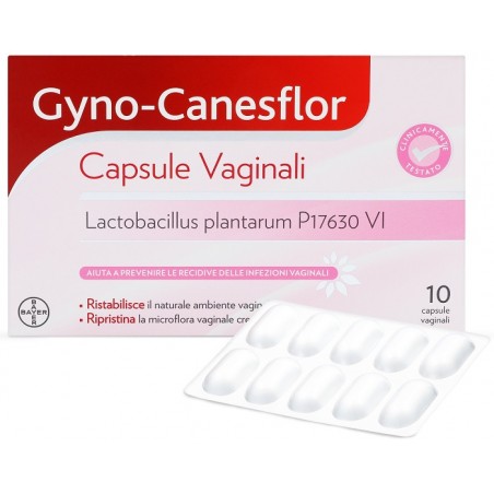 Bayer Gynocanesflor 10 Capsule Vaginali