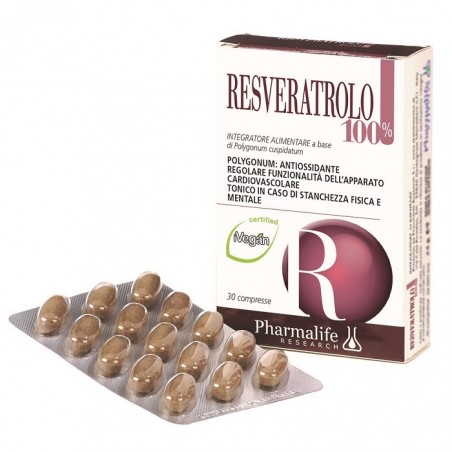 Pharmalife Research Resveratrolo 100% 30 Compresse