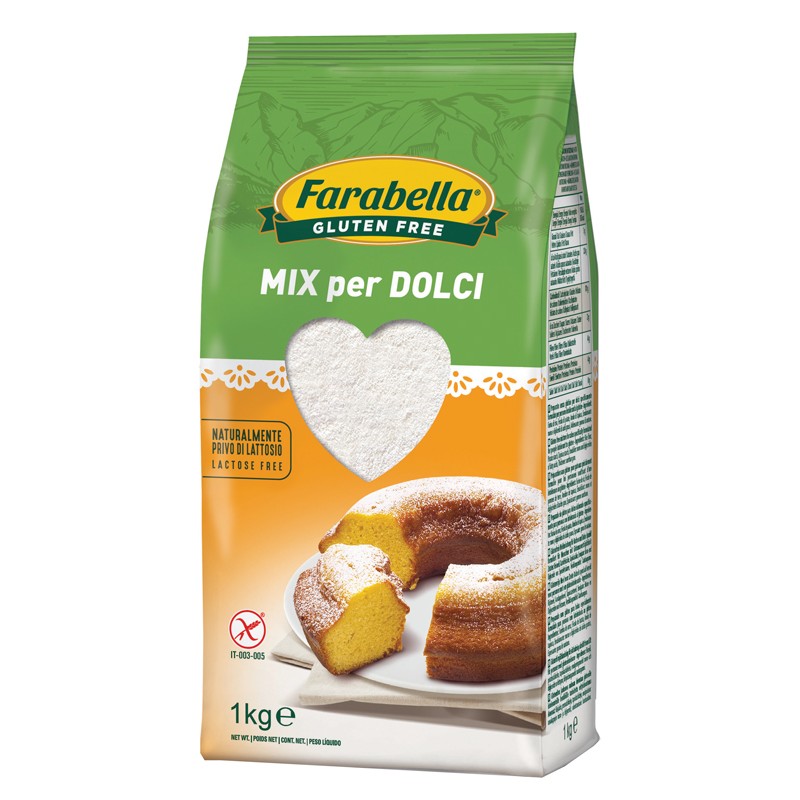 Bioalimenta Farabella Farina Preparato Dolci 1 Kg