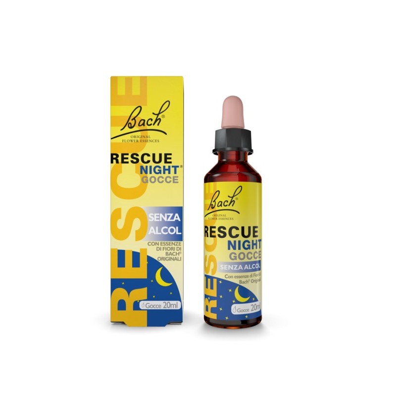 Schwabe Pharma Italia Rescue Original Night Senza Alcol Gocce 20 Ml