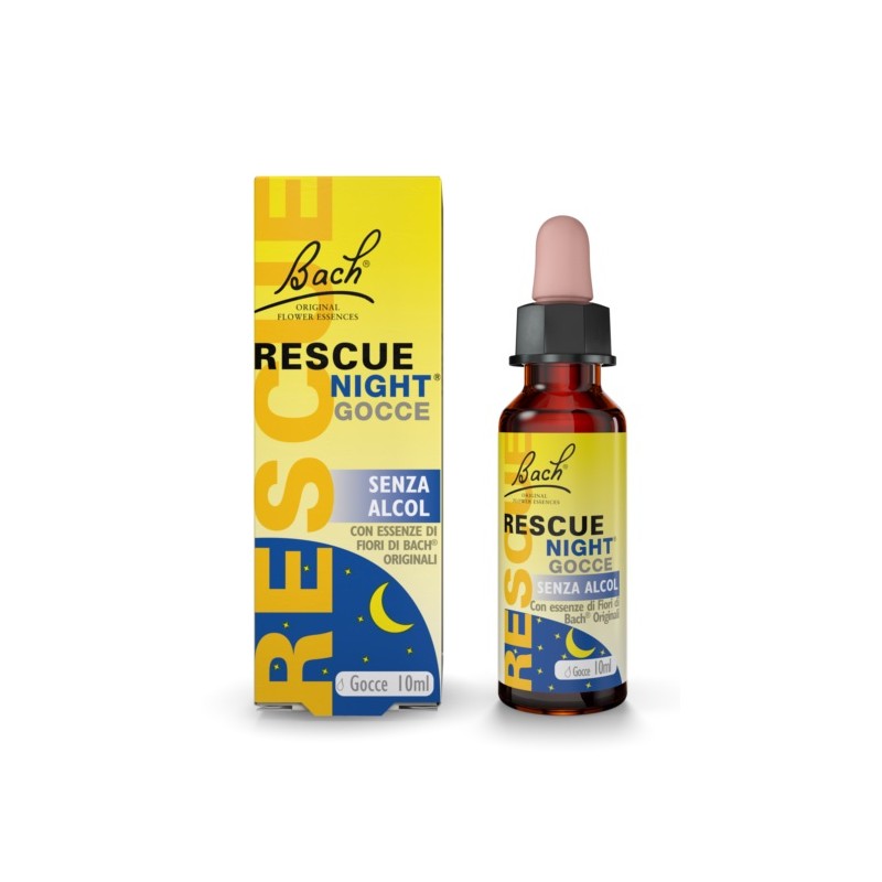 Schwabe Pharma Italia Rescue Original Night Senza Alcol Gocce 10 Ml