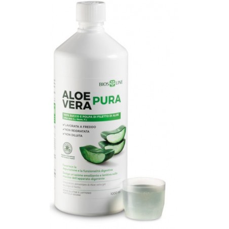 Bios Line Biosline Aloe Vera Succo Polpa 1 Litro