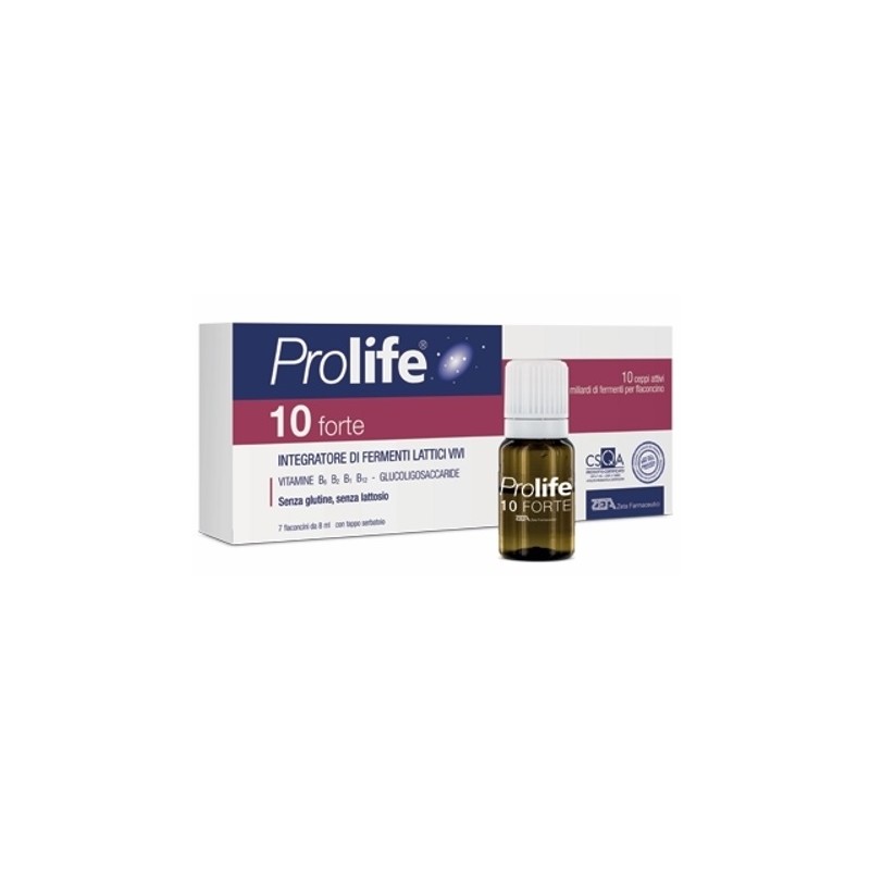 Zeta Farmaceutici Prolife 10 Forte 7 Flaconcini 8 Ml