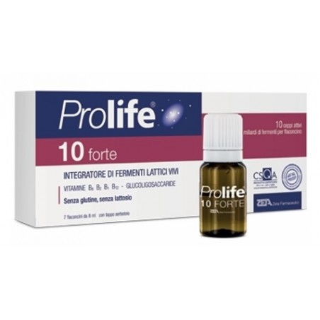 Zeta Farmaceutici Prolife 10 Forte 7 Flaconcini 8 Ml