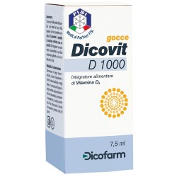 Dicofarm Dicovit D 1000 Integratore per il sistema immunitario 7,5 ml