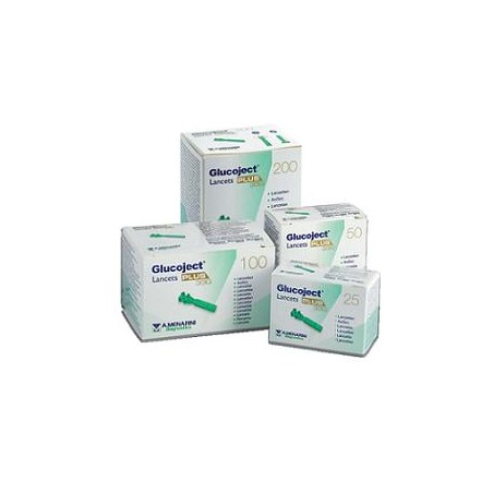 A. Menarini Diagnostics Lancette Pungidito Glucojet Plus Gauge 33 25 Pezzi