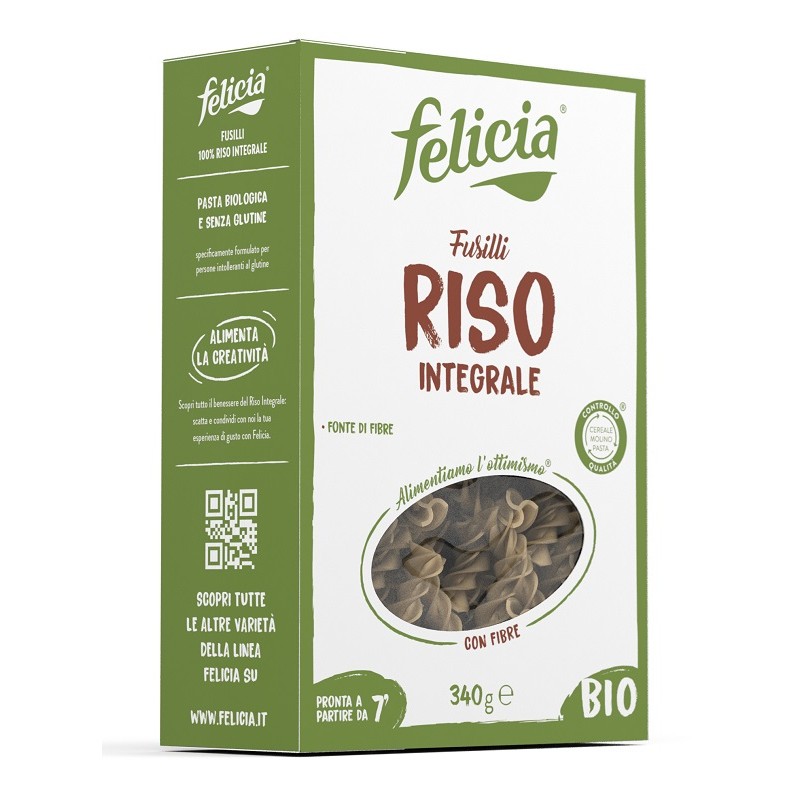 Andriani Felicia Bio Riso Integrale Fusilli 340 G