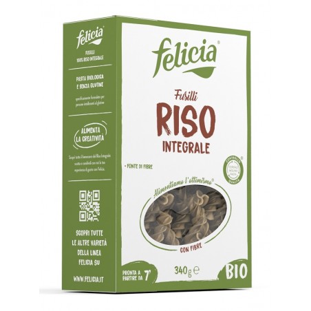 Andriani Felicia Bio Riso Integrale Fusilli 340 G