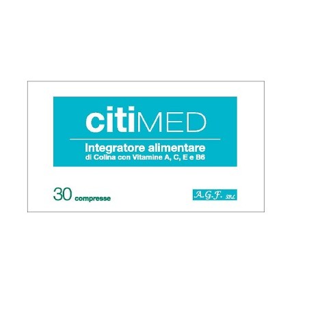 A. G. F. Citimed 30 Compresse 750 Mg