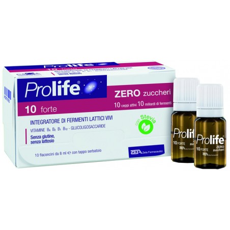 Zeta Farmaceutici Prolife 10 Miliardi Zero Zucchero 10 Flaconi Da 8 Ml