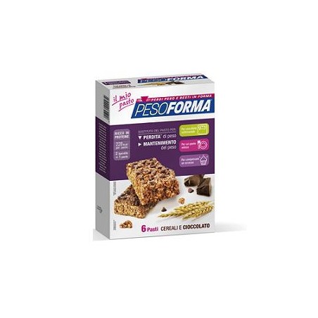 Nutrition & Sante' Italia Pesoforma Barretta Cereali/cioccolato 12 X 31 G