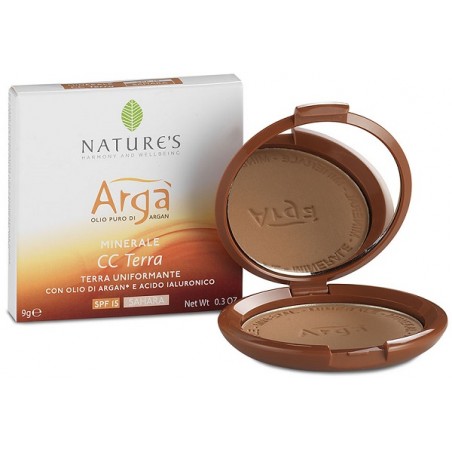 Bios Line Arga' Cc Terra Uniformante Sahara Spf15 9 G Nature's