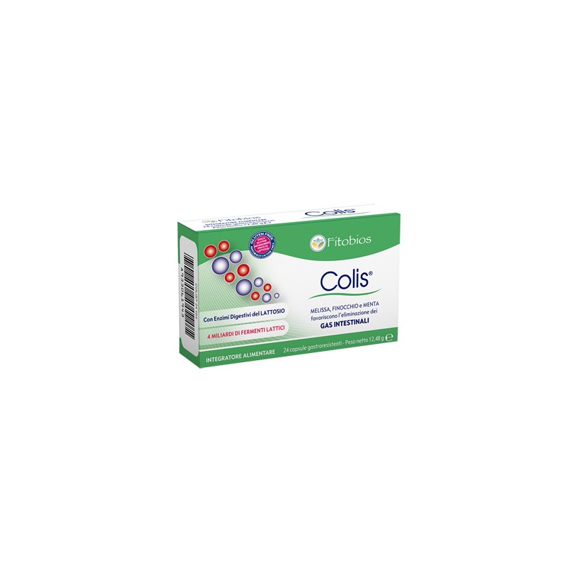 Fitobios Colis 24 Capsule Gastroresistenti 520 Mg