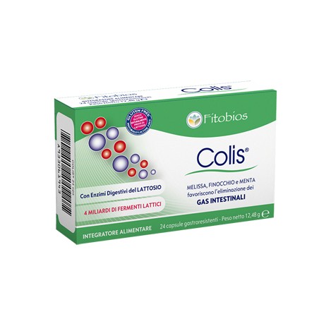 Fitobios Colis 24 Capsule Gastroresistenti 520 Mg