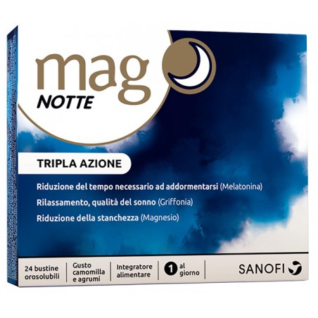 Opella Healthcare Italy Mag Notte 24 Bustine Orosolubili