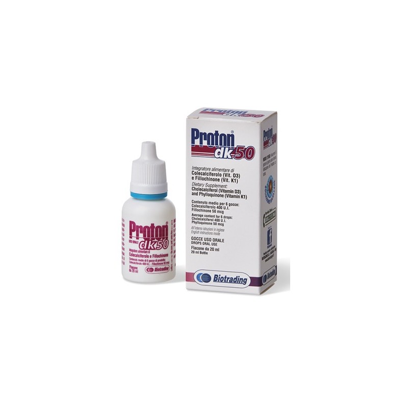 Biotrading Unipersonale Proton Dk 50 Gocce 20 Ml