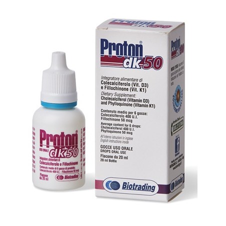 Biotrading Unipersonale Proton Dk 50 Gocce 20 Ml