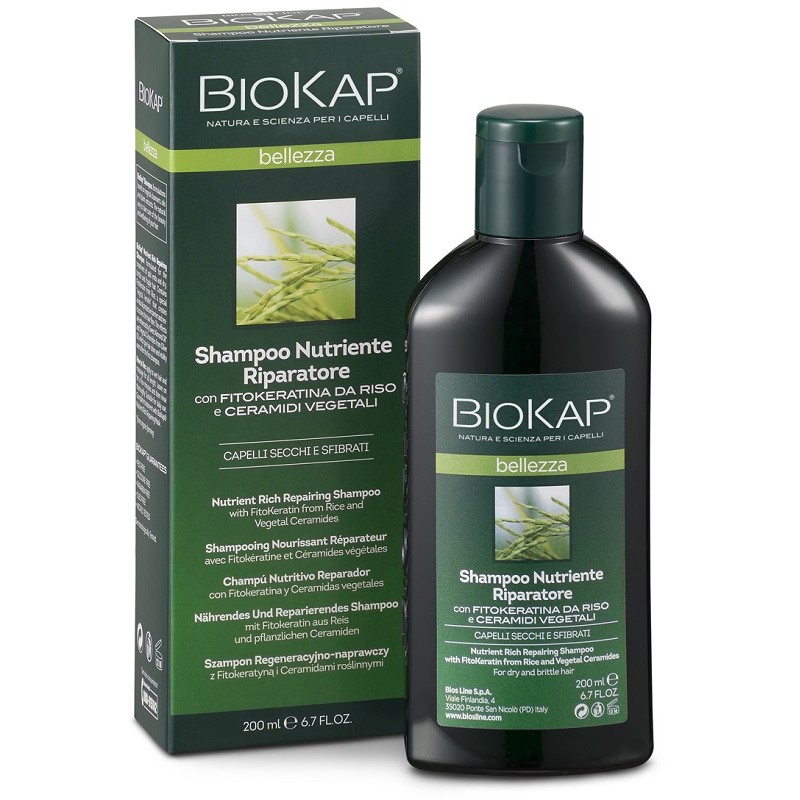 Bios Line Biokap Bellezza Shampoo Nutriente/riparatore 200 Ml Biosline