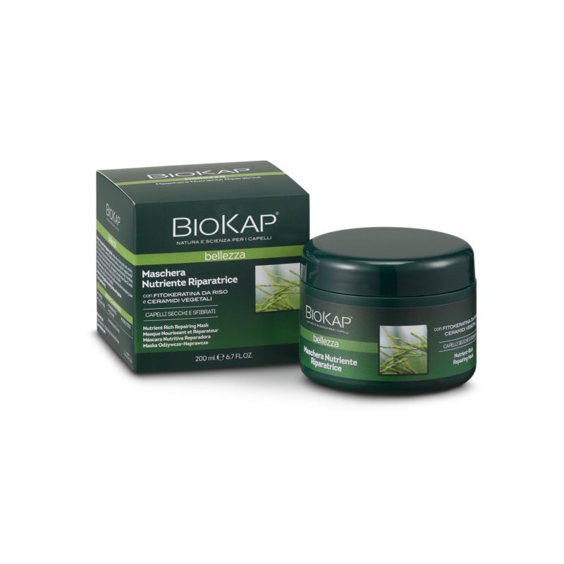 Bios Line Biokap Bellezza Maschera Nutriente/riparatrice 200 Ml Biosline