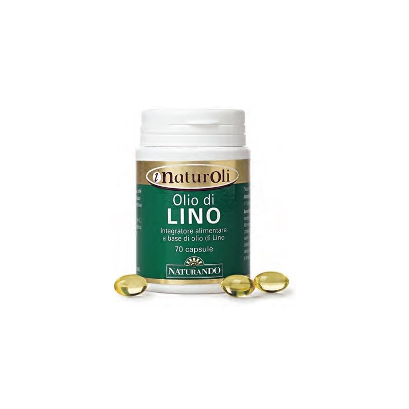 Naturando I Naturoli Olio Di Lino 70 Capsule Molli