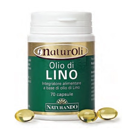 Naturando I Naturoli Olio Di Lino 70 Capsule Molli