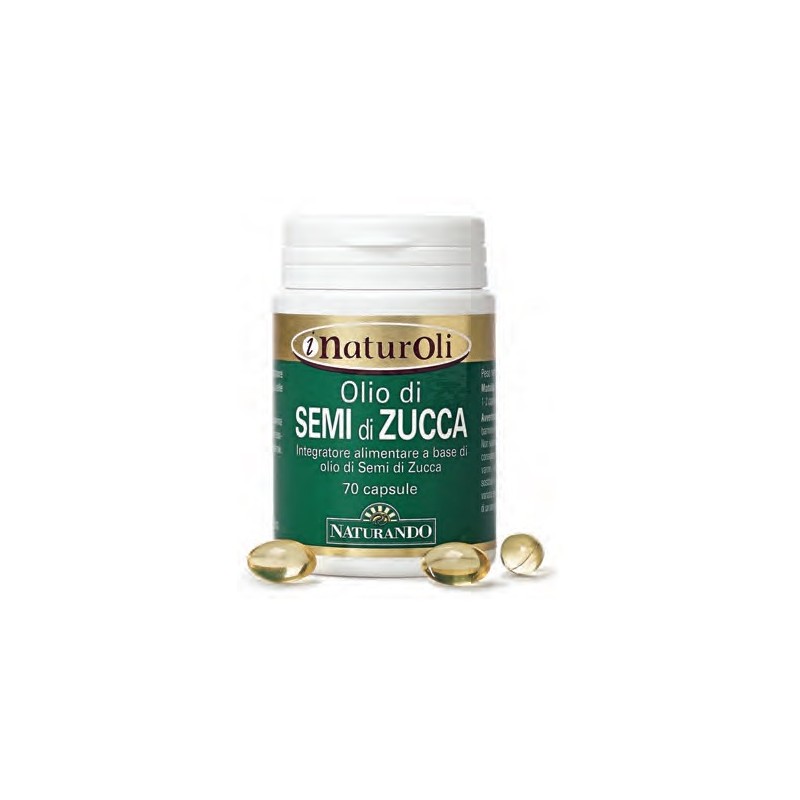 Naturando I Naturoli Olio Di Semi Di Zucca 70 Capsule