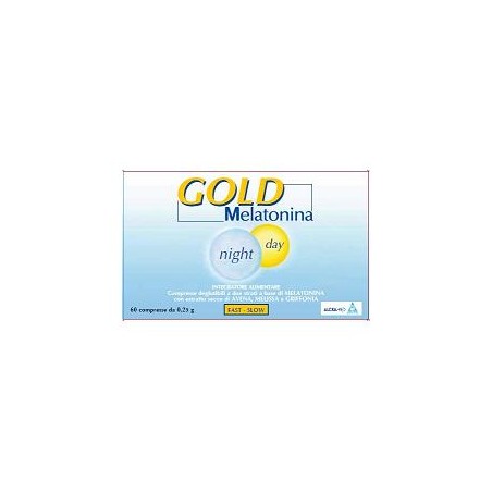 Alcka-med Melatonina Gold Htp 1mg 60 Compresse