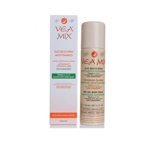 Hulka Vea Mix Olio Secco Spray Multivitaminico 100 Ml