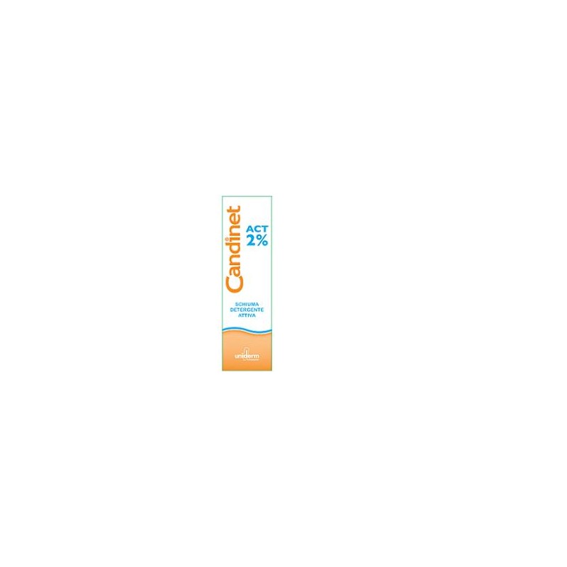 Uniderm Farmaceutici Candinet Act 2% Schiuma Detergente Attiva 150 Ml